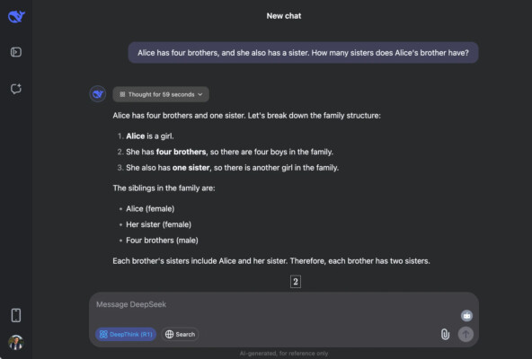 Сможет ли DeepSeek R-1 ответить на эти 5 сложных вопросов для ИИ?